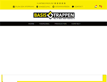 Tablet Screenshot of basistrappen.be