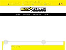 Tablet Screenshot of basistrappen.nl